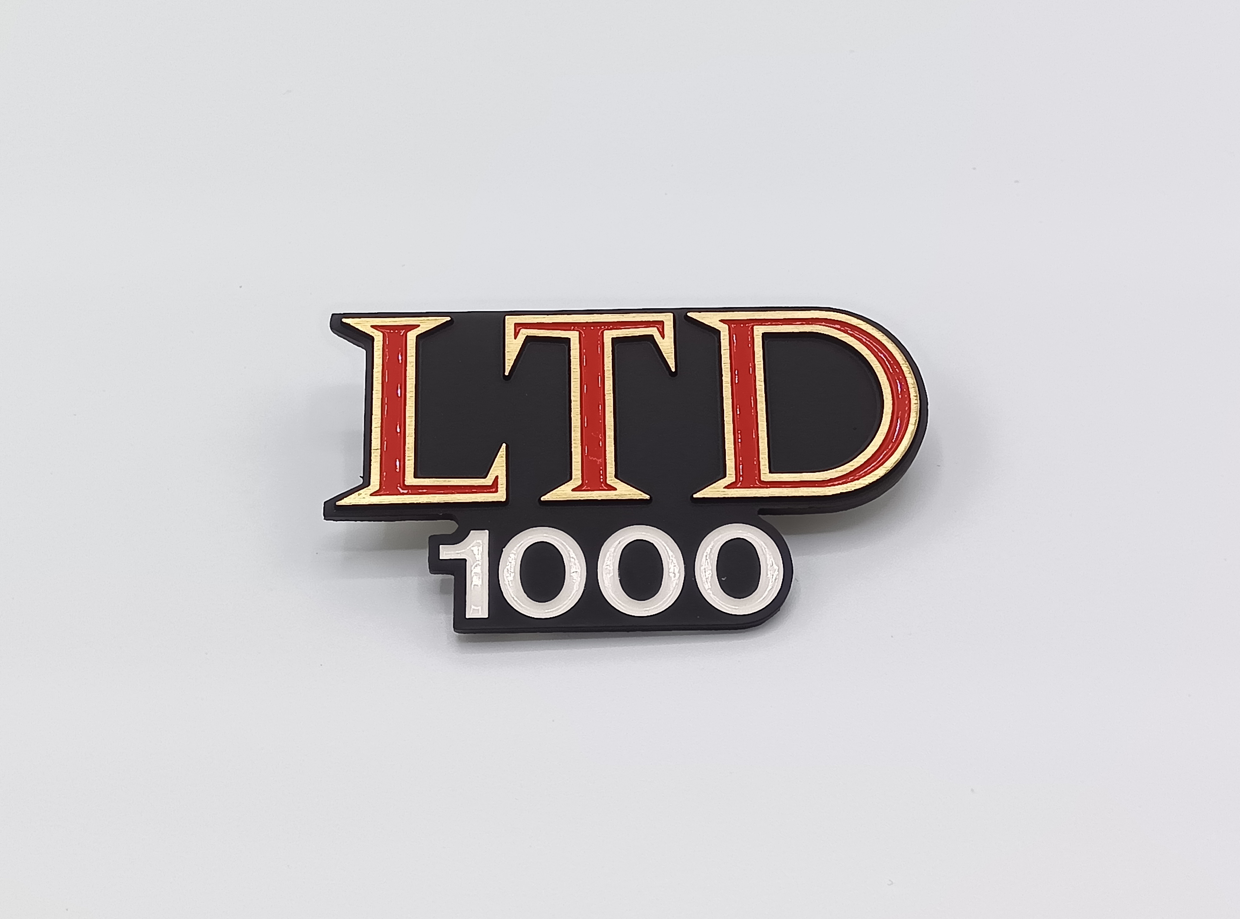 1981年 Z1000LTD SIDE COVER EMBLEM "LTD1000"